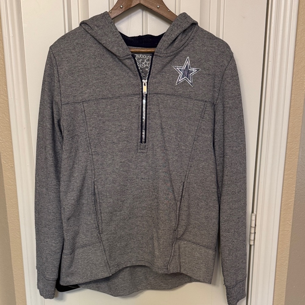 Women’s Dallas Cowboys Gray Hooded Sweatshirt